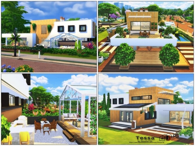 Sims 4 Tessa home by Danuta720 at TSR