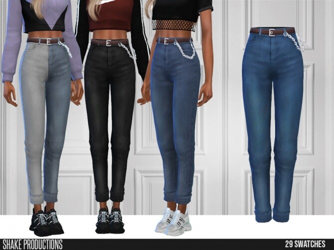 Sims 4 500 Jeans by ShakeProductions at TSR
