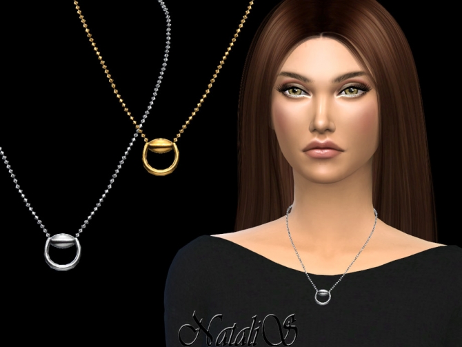 Horse bit necklace by NataliS at TSR » Sims 4 Updates