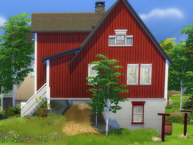 Sims 4 Froydis home at KyriaT’s Sims 4 World