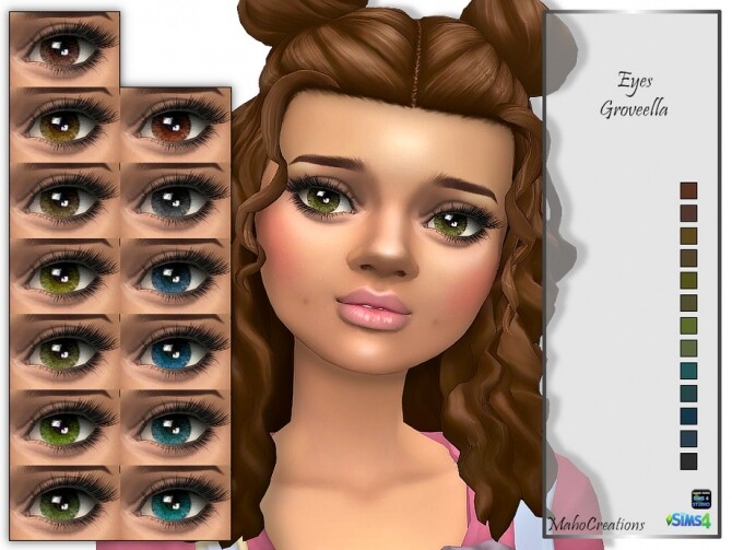Sims 4 Eyes Groveella by MahoCreations at TSR