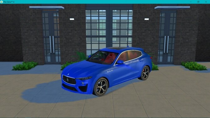 Sims 4 Maserati Levante GTS at LorySims