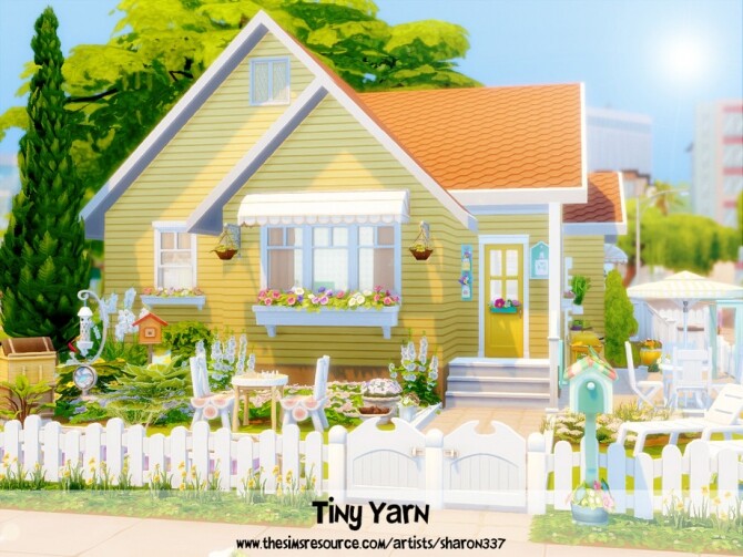 Sims 4 Tiny Yarn NoCC by sharon337 at TSR