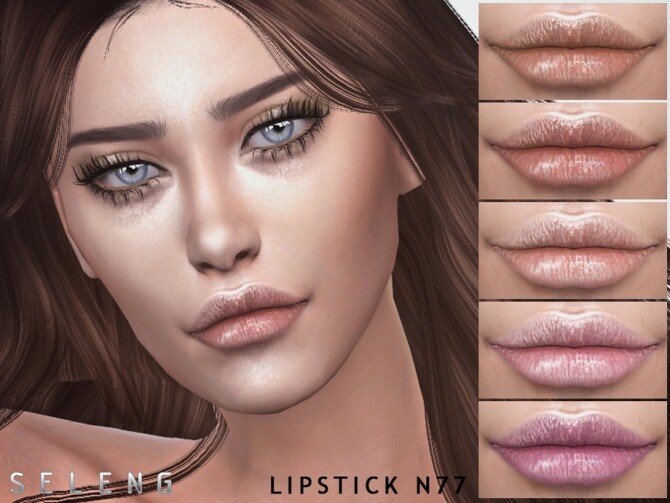 Sims 4 Lipstick N77 by Seleng at TSR