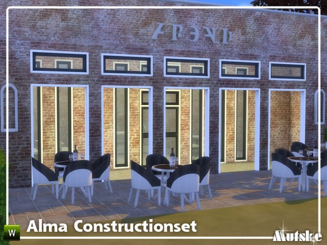 Sims 4 Alma Construction set Part 10 by mutske at TSR