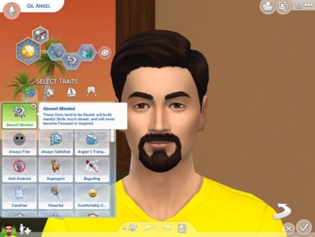 Absent Minded Trait by CrumplyMeteorite at Mod The Sims