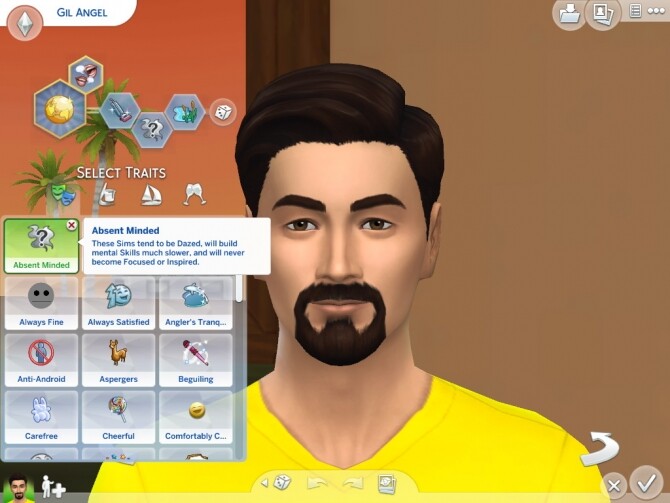 Sims 4 Absent Minded Trait by CrumplyMeteorite at Mod The Sims