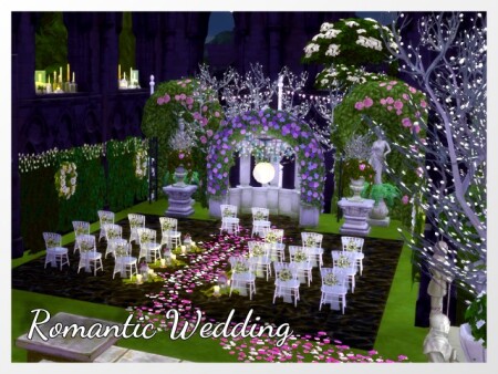 Romantic wedding venue by Oldbox at All 4 Sims