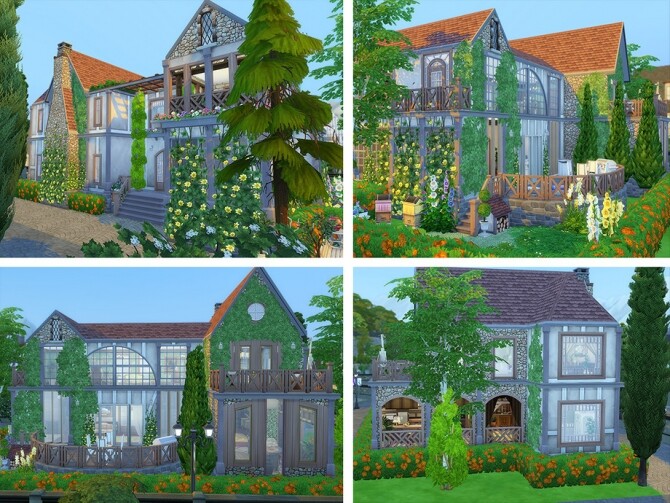 Sims 4 Rosamund Estate by Ineliz at TSR