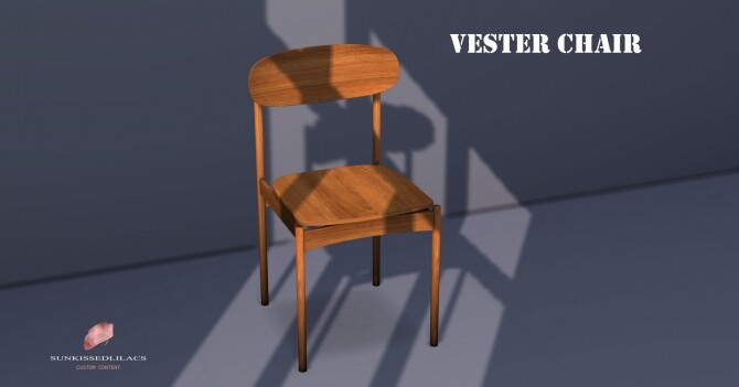 Sims 4 Vester Chair at Sunkissedlilacs