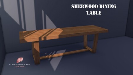 Sherwood Dining Table at Sunkissedlilacs
