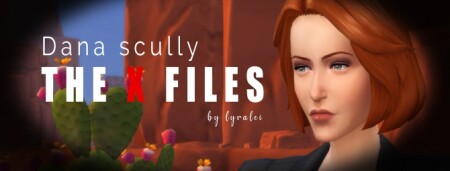 Dana Scully (Gillian Anderson) The X Files by Lyralei at Mod The Sims