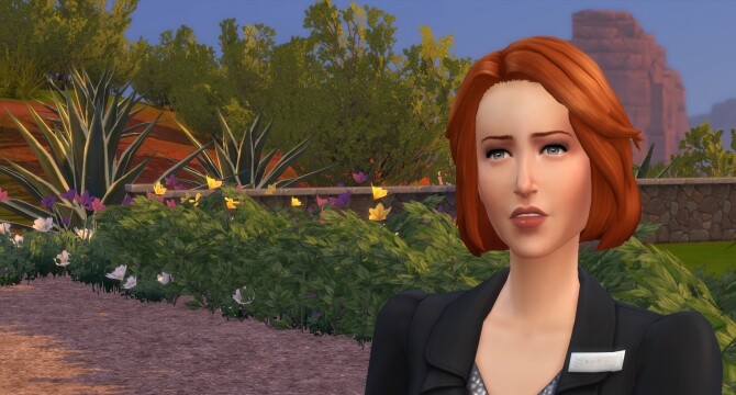 Sims 4 Dana Scully (Gillian Anderson) The X Files by Lyralei at Mod The Sims