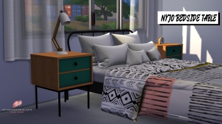 Nyjo bedside table at Sunkissedlilacs