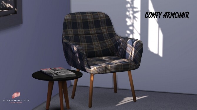 Sims 4 Comfy Armchair at Sunkissedlilacs