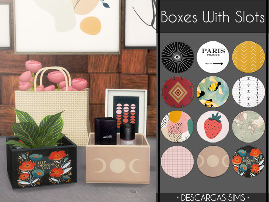 Sims 4 Boxes With Slots at Descargas Sims