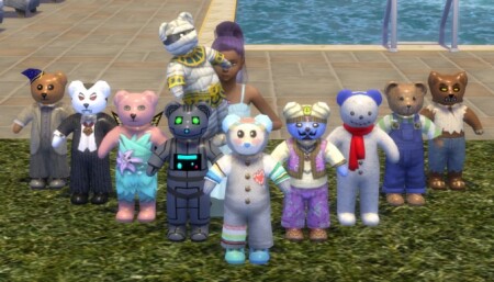 TS3 – TS4 Stuffed Bears by JHellraiser at Mod The Sims