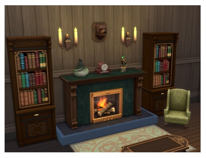 Sims 4 CadaverCrafts Mounted Faux Bear Head by Menaceman44 at Mod The Sims