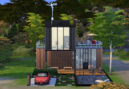 Modern Style Container House N.03 by Fivextreme at TSR