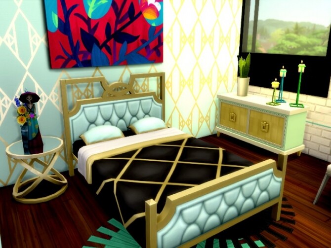 Sims 4 Modern Palms Home by GenkaiHaretsu at TSR
