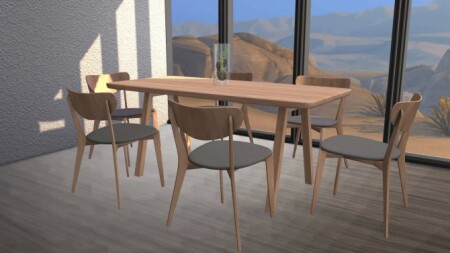 Stelvio Dining Table & Scandi Chair at Sunkissedlilacs