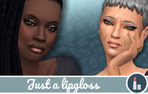 Sims 4 Just a lipgloss at Frenchie Sim