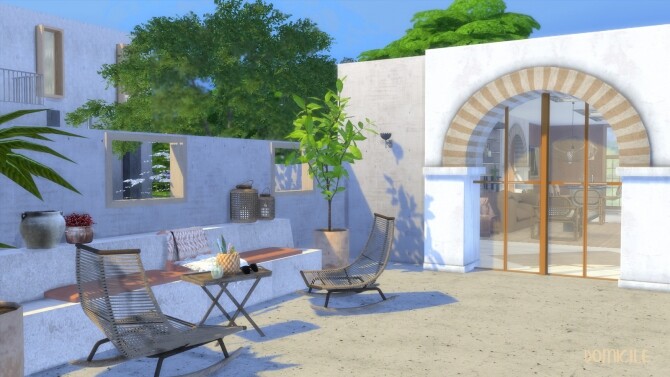 Sims 4 No. 4 moroccan european style house by CHRIS at DOMICILE HOME TS4