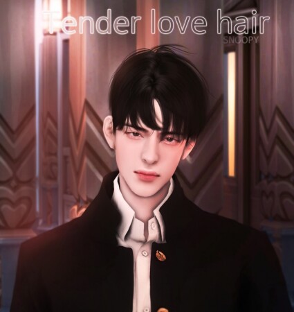 Tender love hair at SNOOPY