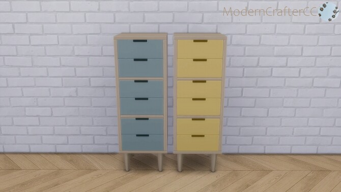Sims 4 Power Tower Dresser Recolour at Modern Crafter CC