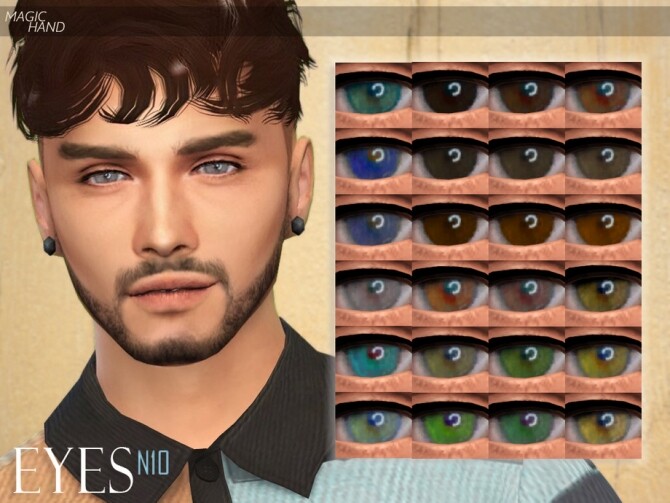 Sims 4 Eyes N10 by MagicHand at TSR