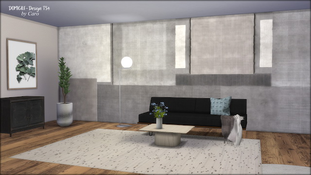 Sims 4 Patchwork walls at DOMICILE Design TS4