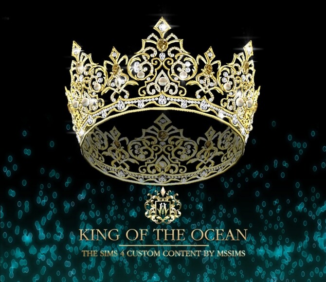 Sims 4 KING OF THE OCEAN CROWN (P) at MSSIMS