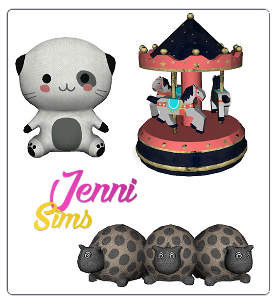 Sims 4 CLUTTER DECORATIVE 3 ITEMS at Jenni Sims