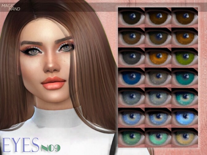 Sims 4 Eyes N09 by MagicHand at TSR