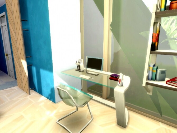 Sims 4 Futuristic Igloo by GenkaiHaretsu at TSR