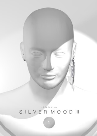 Silver Mood earrings 3 at Kiro