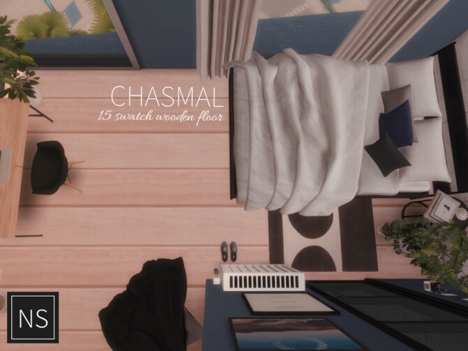 Sims 4 Chasmal Wooden Floor by Networksims at TSR