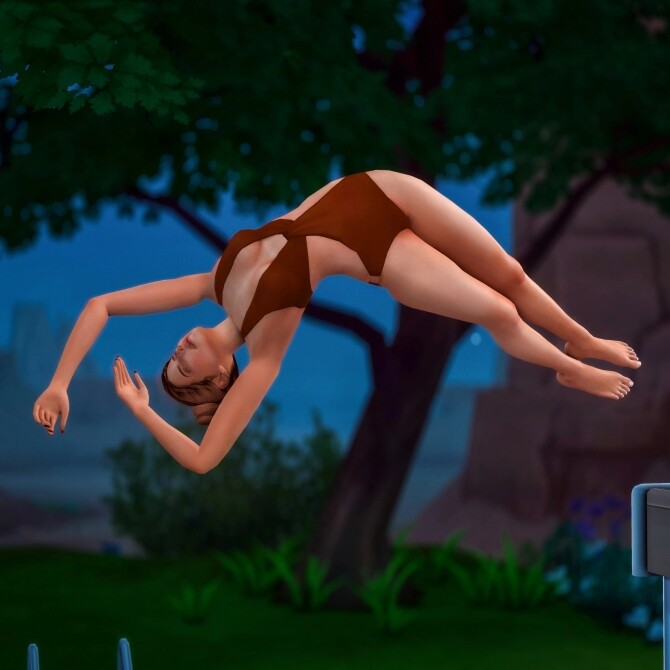 Sims 4 Diving Pose Pack at Katverse