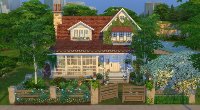 Sims 4 Sweetness of life home by Pyrenea at Sims Artists