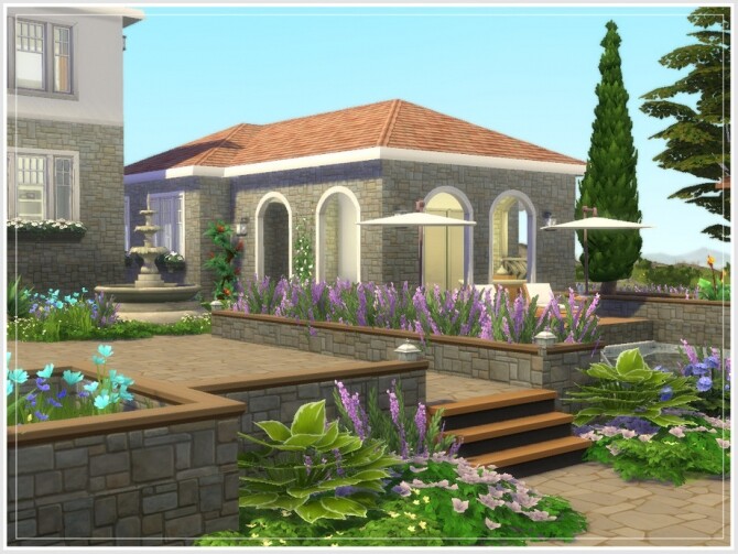 Sims 4 Mas Provencal farm by philo at TSR