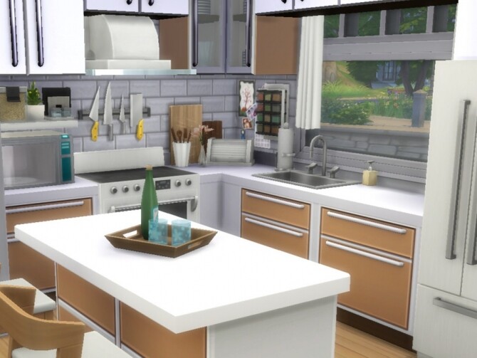 Sims 4 Eco Friendly Home by FancyPantsGeneral112 at TSR