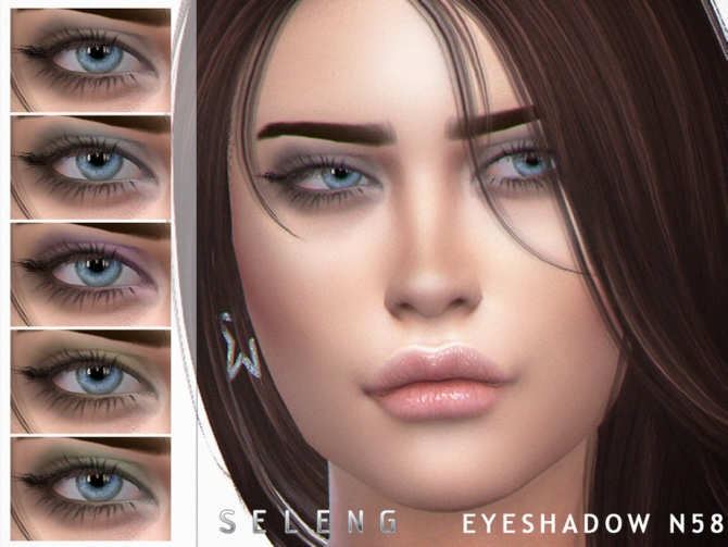 Eyeshadow N58 by Seleng at TSR » Sims 4 Updates