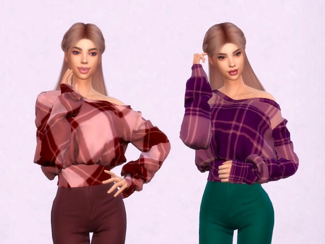 Sims 4 Amelia sweatshirts by DrIm57 at TSR