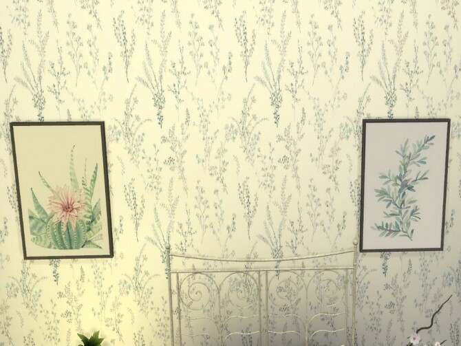 Sims 4 Wildflowers wallpaper by lavilikesims at TSR