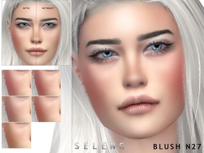 Sims 4 Blush N27 by Seleng at TSR