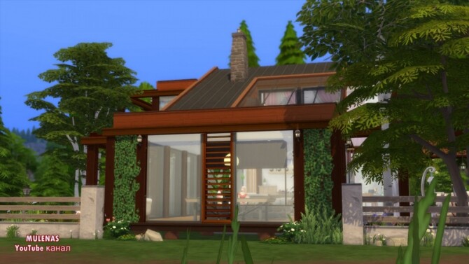 Sims 4 Modern Family Eco Home at Sims by Mulena