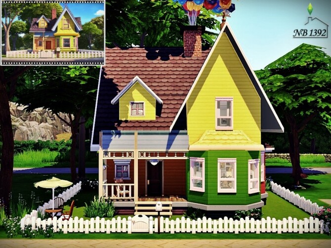 Sims 4 Up Carl and Ellie House by nobody1392 at TSR