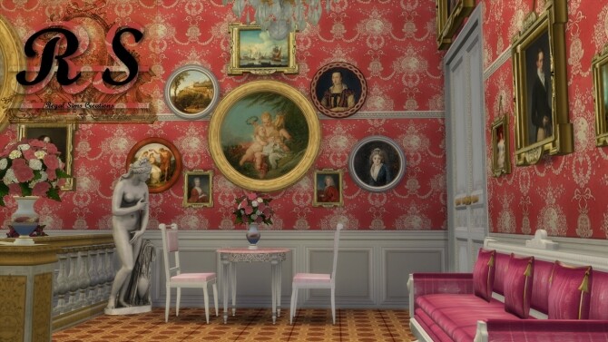 Sims 4 Buckingham Furniture Set at Regal Sims