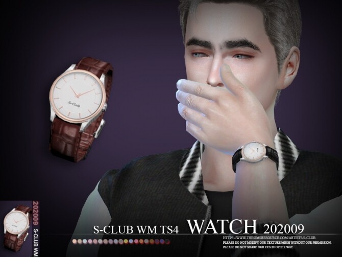 Sims 4 Watch 202009 by S Club WM at TSR