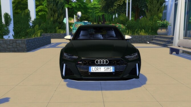 Sims 4 Audi RS6 at LorySims